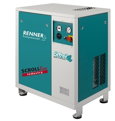 Безмасляные спиральные компрессоры RENNER серия SL-I 1,5-7,5 кВт