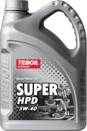 Масло Teboil Super HPD 5W-40 4 л.