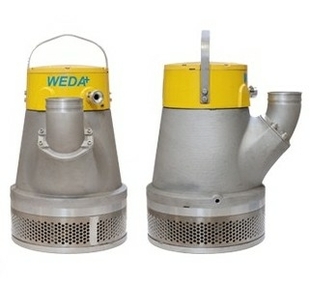 Погружной насос WEDA-D 80N-400В-3ф с поплавком