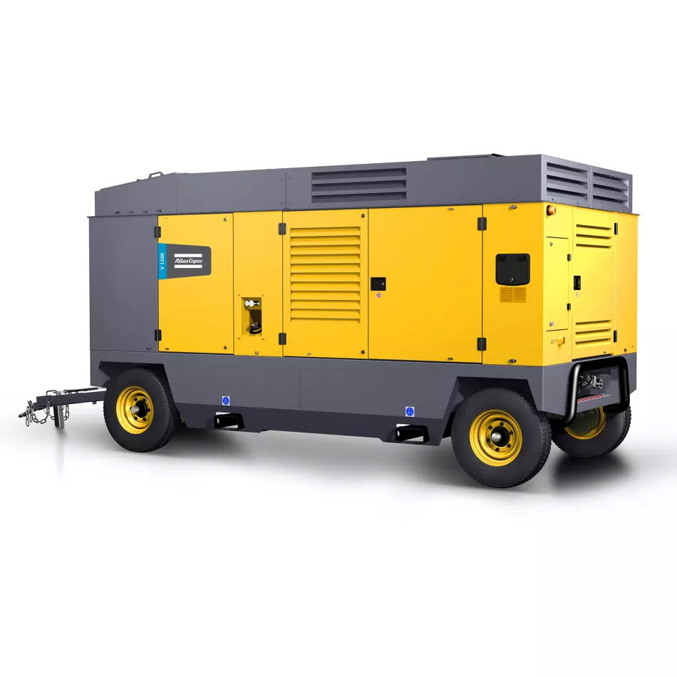 Передвижной дизельный компрессор Atlas Copco V 1200 | Купить в ООО  