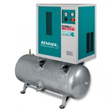 Безмасляные спиральные компрессоры RENNER серия SLD-I 1,5 – 7,5 кВт на ресивере 90 и 250 л