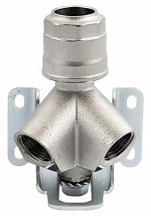 Подключение настенное наклонное 2-местное с внутренней резьбой 90 660 20-1/2 9066000001