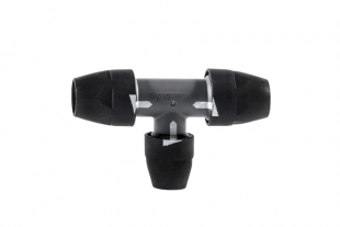 Переходной тройник Airnet D100 на D80 2810870700