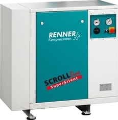 Безмасляные спиральные компрессоры RENNER серия SL-S 1,5 – 7,5 кВт