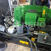 Демонтаж винтового блока и электродвигателя на компрессоре Atlas Copco ZS26A_3