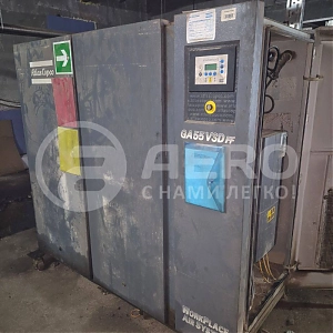 Техническое обслуживание компрессора Atlas Copco GA55 VSD FF