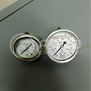 Замена манометра маслобака на компрессоре IRONMAC IC-10/8AM_5