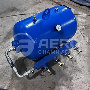 Доработка ресивера под подключение четырёх отбойных молотков