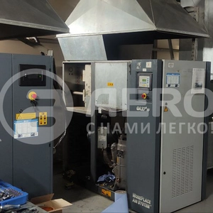 Техническое обслуживание компрессора Atlas Copco GA37 