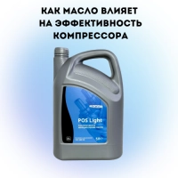 Как масло влияет на эффективность компрессора