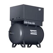 Компрессор Atlas Copco SF 4 на ресивере