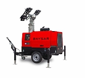 Осветительная мачта BAYSAR DM-16 со встроенным генератором 8 кВт