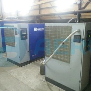 Обслуживание винтовых электрических компрессоров Ceccato DRD 75