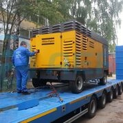 Обслуживание винтового дизельного компрессора Atlas Copco XRHS 506_1