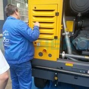 Обслуживание винтового дизельного компрессора Atlas Copco XRHS 506_3