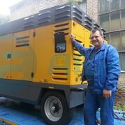Обслуживание винтового дизельного компрессора Atlas Copco XRHS 506_5