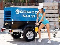 Компрессор ARIACOM SAX 57 передвижной