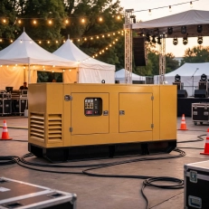 Дизельный генератор для мероприятий