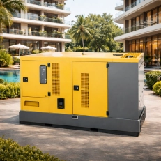 Дизельный генератор для ЖК и гостиниц