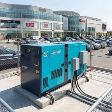 Дизельный генератор для торговых центров