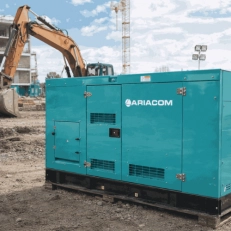 Дизельный генератор для строительных площадок 