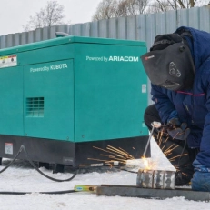 Дизельный генератор для сварочных работ