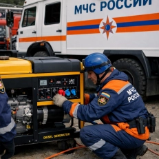 Дизельный генератор для МЧС