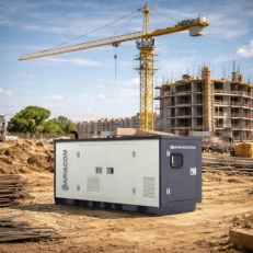 Дизельный генератор для башенных кранов