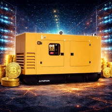 Дизельный генератор для майнинга криптовалют