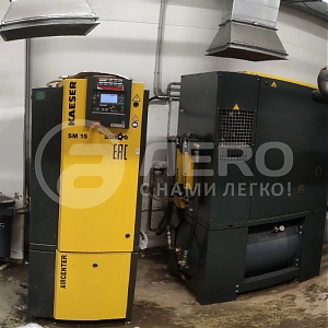 Техническое обслуживание компрессоров Kaeser SM15 и SM22