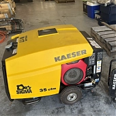 Винтовой компрессор Kaeser M17 передвижной бензин новый