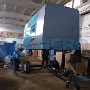 Установка на шасси компрессора ONE AIR SPD 390_1