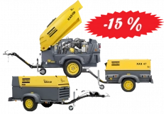 Новогодние скидки на оборудование Atlas Copco!