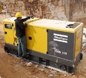 Генератор Atlas Copco QAS 125