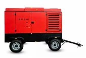Компрессор BAYSAR DSPK 1400LDP на шасси