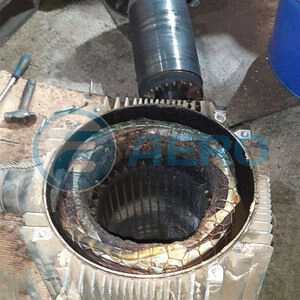 Дефектовка электродвигателя Atlas Copco GA55 