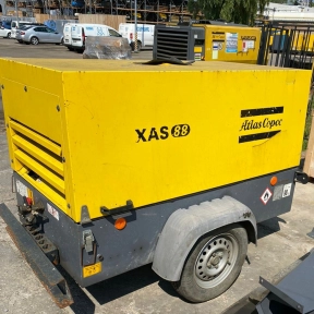 Дизельный компрессор Atlas Copco XAS 88 б/у 