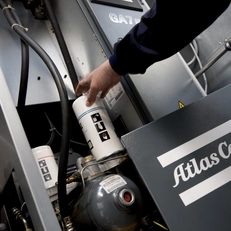 Обслуживание винтовых электрических компрессоров