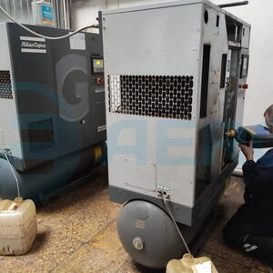 Диагностика винтового электрического компрессора GA7FF