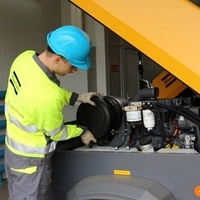 Обслуживание дизельных компрессоров Atlas Copco XAS 