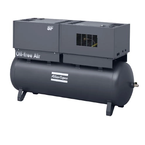 Компрессор Atlas Copco SF 8T на ресивере