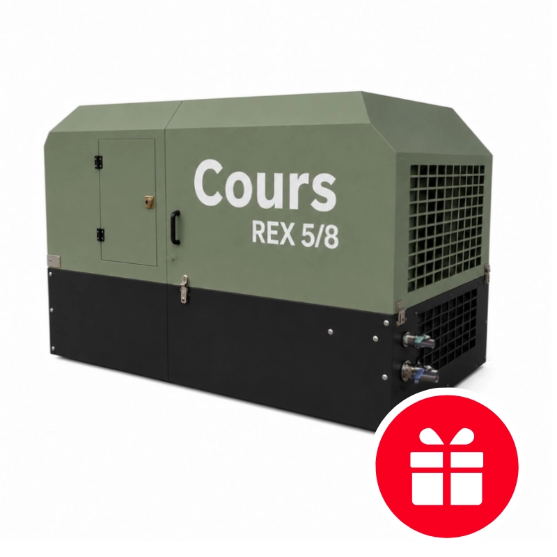 Компрессор Cours REX 5/8 стационарный