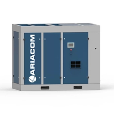 Винтовые двухступенчатые безмасляные компрессоры ARIACOM HCA+ V 55-315 кВт частотное регулирование, прямой привод