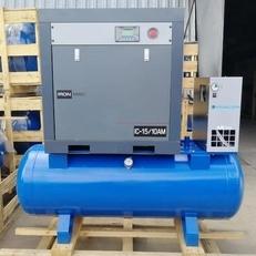 Установка компрессора на ресивер