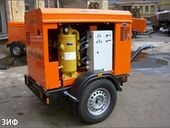 Компрессор ЗИФ-СВЭ4/0,7 передвиж. в кожухе на прицепе