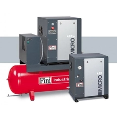 Винтовые компрессоры Fini серии MICRO с ременным приводом