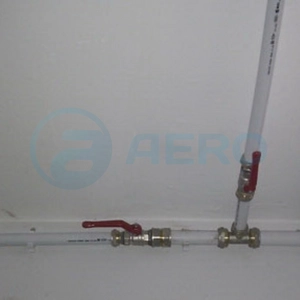 Монтаж сети подачи сжатого воздуха на заводе ЖБИ