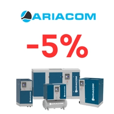 Скидка на электрические компрессоры и воздухоподготовку ARIACOM! 