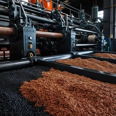 Компрессор для каучуковой промышленности