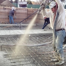 Компрессор для торкретных работ